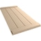 Ekena Millwork Rustic Four Board Joined Board-n-Batten Smooth Faux Wood Shutters w/End Batten, 22W x 72H, PR SHUBJE22X72SMPR - alternate 19
